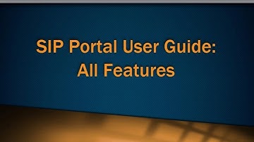 SIP Trunking Portal Guide: All Features
