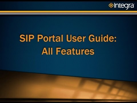 SIP Trunking Portal Guide: All Features