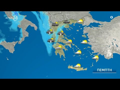Kαιρός: Βροχές, καταιγίδες