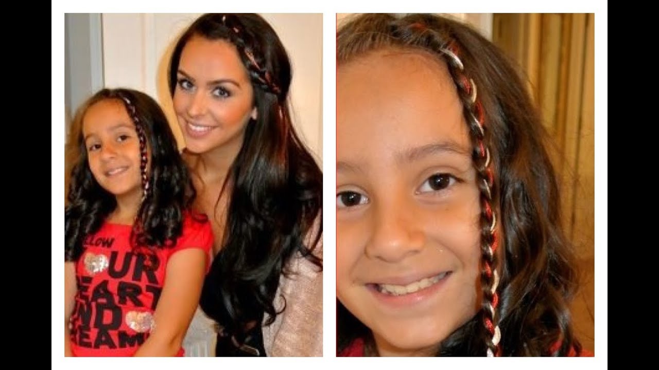 Fun DIY Colorful Summer Braids FOR ALL AGES - YouTube