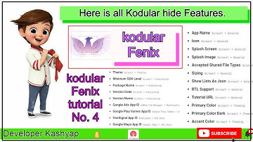 All Update features is Here  in kodular fenix. 2021-22.