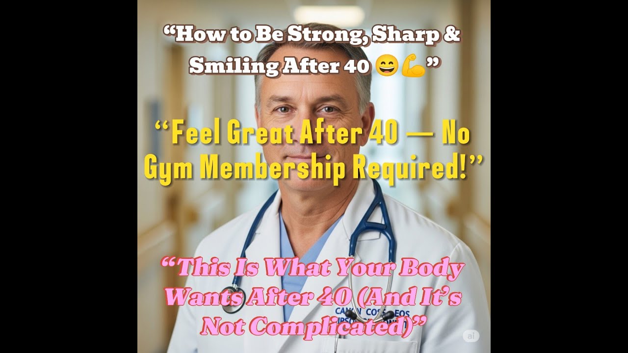 “7 Health Tips After 40 That Actually Feel Good!”