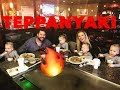 QUADRUPLETS FIRST TIME TO A TEPPANYAKI RESTURANT