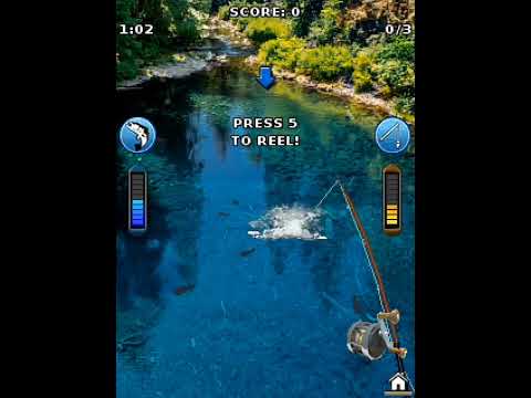 NEW Java Games Fishing For Fun And Relax Clear Blue Water Teraphy
