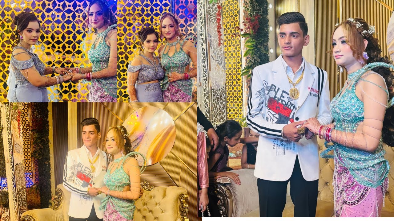 Daksh weds Pari ring ceremony👰‍♀️🤵‍♂️❤️💍