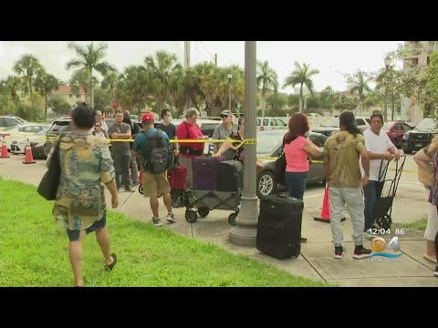 Residents Of Evacuated