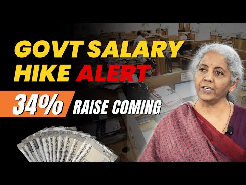 Govt. Salary Hike Alert | 34% Rise Coming | Amit Sir | Ecoholics - video from Ecoholics