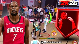 This 6'11 KEVIN DURANT "REAPER" BUILD has REC PLAYERS RAGING in NBA 2K26!