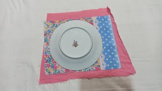 After watching this video, you will not throw away the leftover fabric \/ Sewing tips and tricks