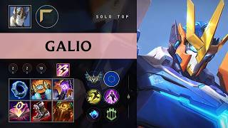 Galio Top vs Riven - EUW Challenger Patch 26.10