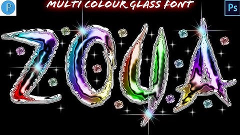 multi colour glass font editing how to make in Pixellab PS touch on android Mobile tutorial 2022