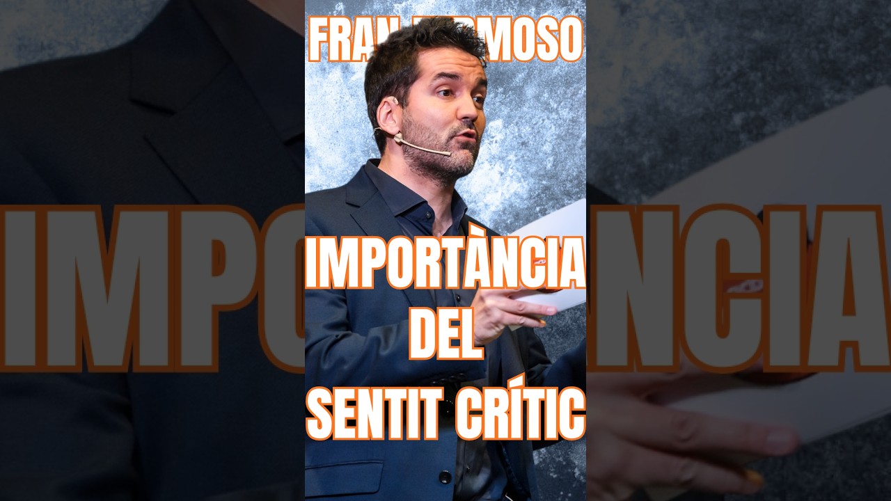 ÉS IMPORTANT QUE ELS CIUTADANS TINGUIN SENTIT CRÍTIC I SÀPIGUEN COM I DE QUI INFORMAR-SE!