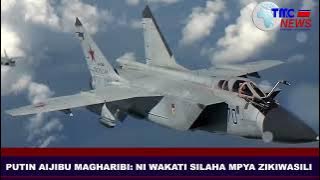 PUTIN AIJIBU MAREKANI NA WASHIRIKA WAKE, 'SISIMAMISHI VITA KWA MASHINIKIZO YENU'