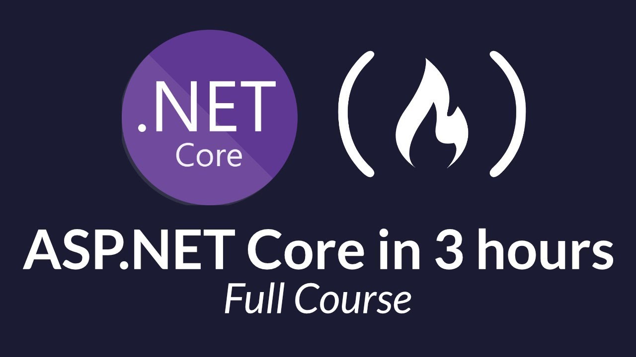 asp.net สอน  Update New  Learn ASP.NET Core 3.1 - Full Course for Beginners [Tutorial]