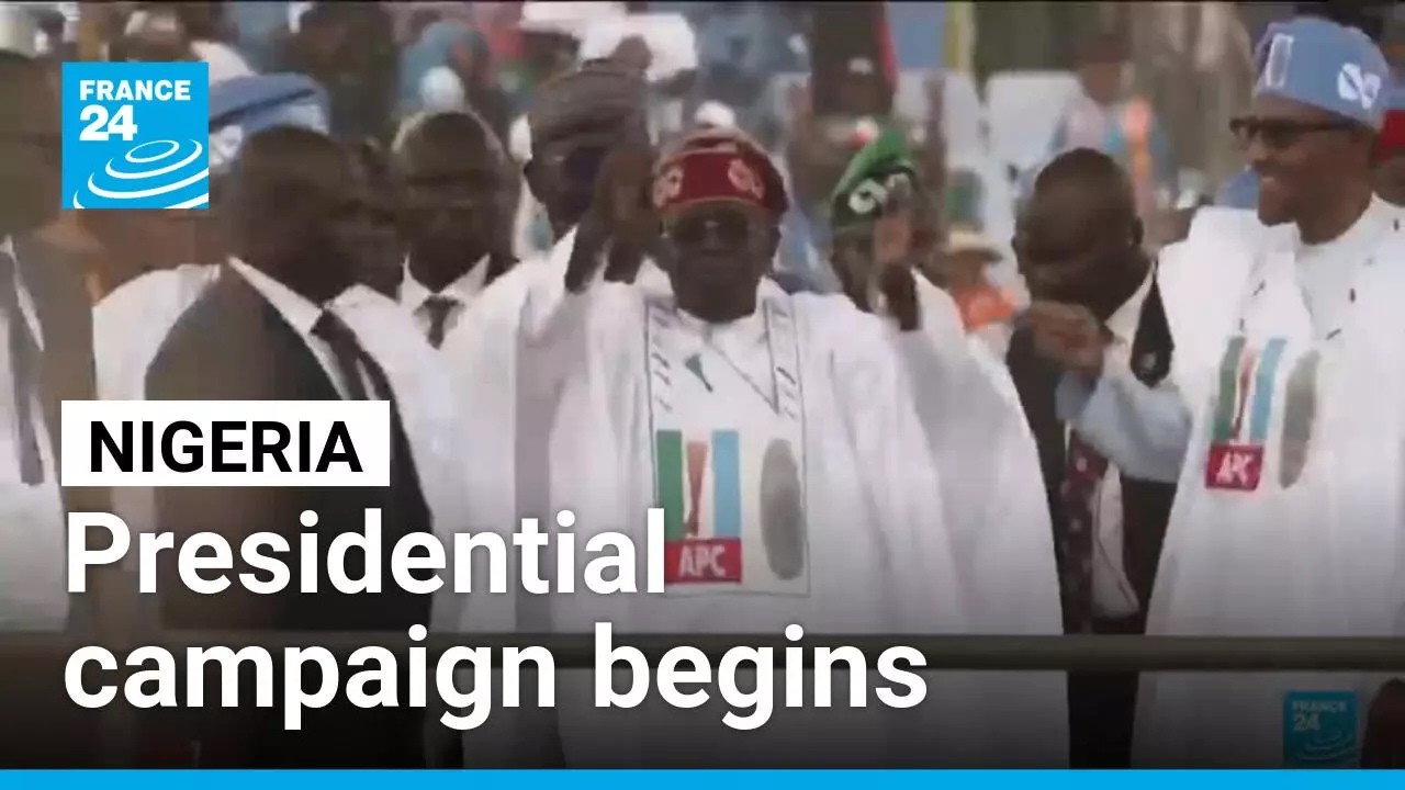 Fractured opposition battles Nigeria's Tinubu as presidential campaign begins • FRANCE 24 English