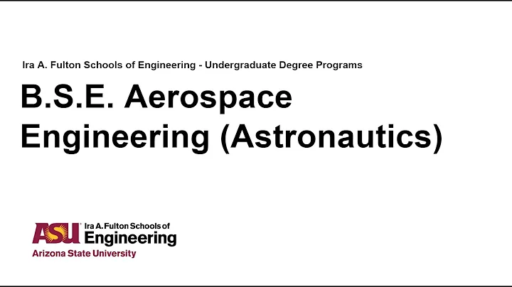 Fulton Schools Degree Webinar: Aerospace Engineering (Astronautics) - DayDayNews
