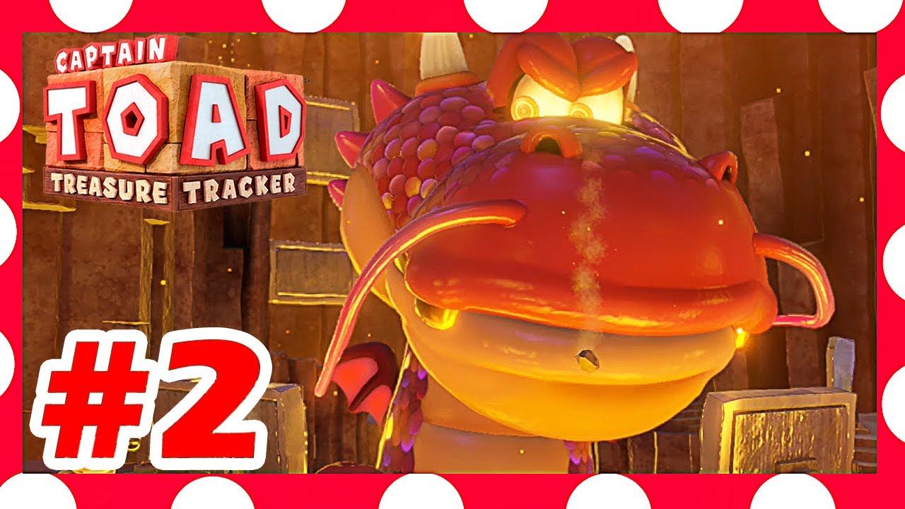 Captain Toad: Treasure Tracker Playthrough Part 2 -The Chase of ...