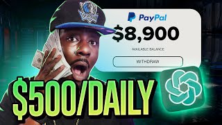 REAL HACK to use Chat Gpt To Make Money - $500 Daily