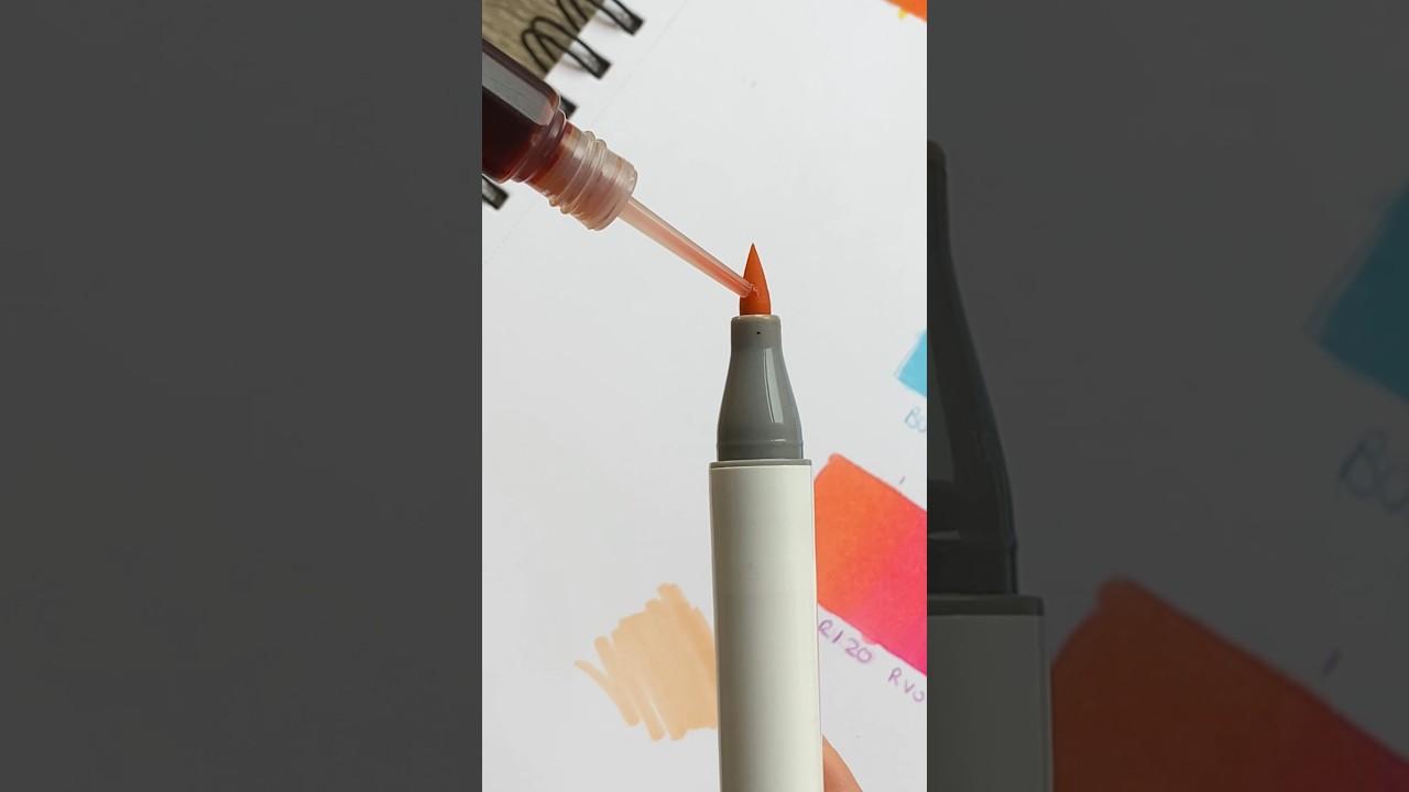How To Refill Ohuhu Markers 