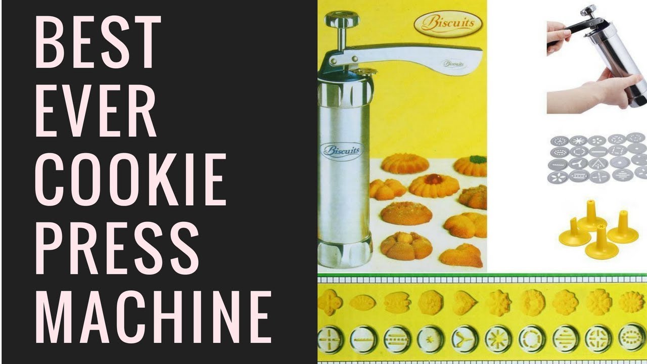 Best Ever Cookie Press Machine and Review YouTube