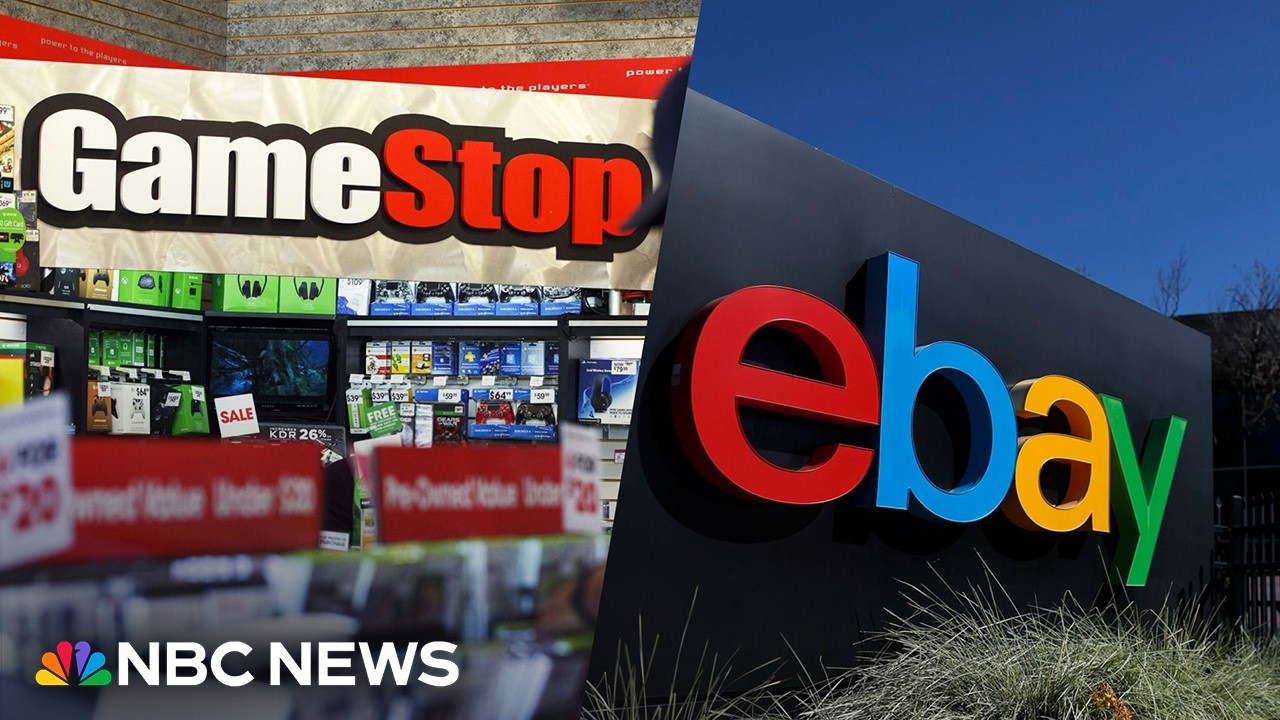 GameStop offers to buy eBay for  billion