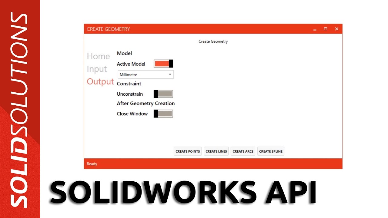 SOLIDWOKRS API Example - Import Point Data Macro