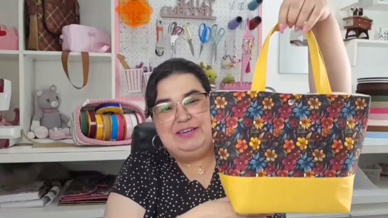 Como fazer uma Bolsa de pano fácil