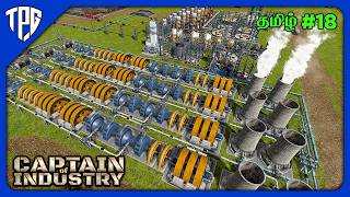 Building a New Power Plant Factory | Captain of Industry Tamil | Episode 18 | TamilPCGamer