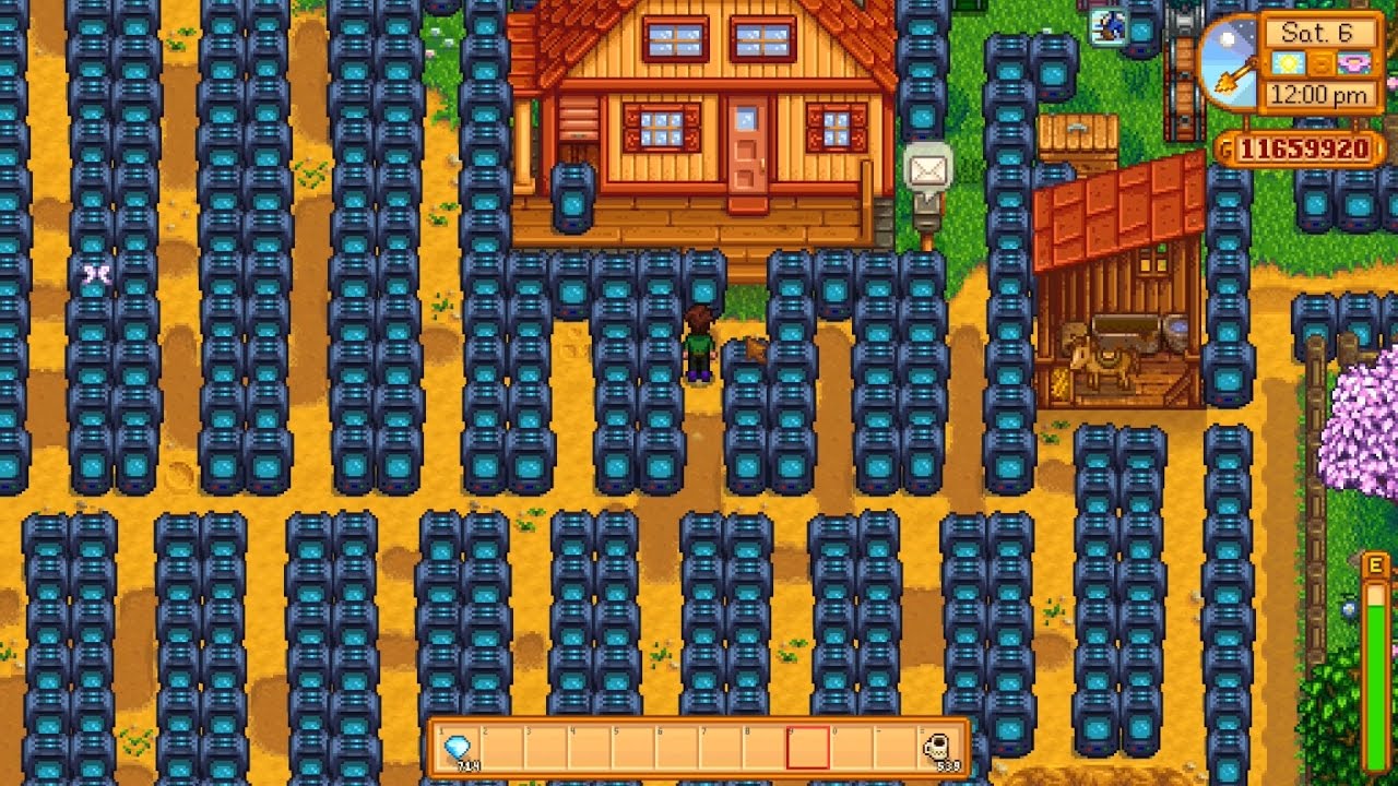Stardew Valley - Crystalarium Field