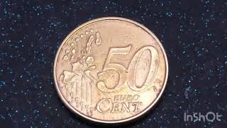 50 euro cent Belgium 2002 Numismat defect 5000 euro