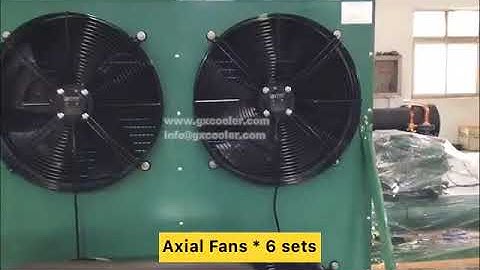 Bitzer compressor two stage air cooled condenser unit