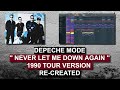 Depeche Mode '' Never Let Me Down Again '' 1990 Tour Version Re-created No DM Samples Used