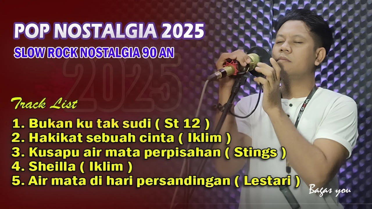 POP NOSTALGIA 2025 - SLOW ROCK - MALAYSIA 90 AN - BUKAN KU TAK SUDI