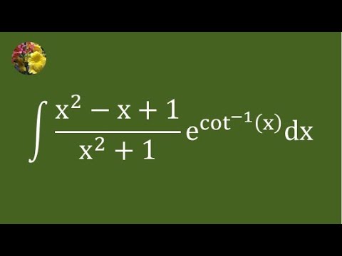 Evaluating the indefinite integral using basic techniques (JEE Mains ...