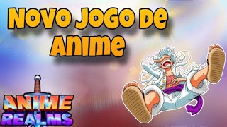 Um novo jogo de ANIME NO ROBLOX😨Anime Realms🔥