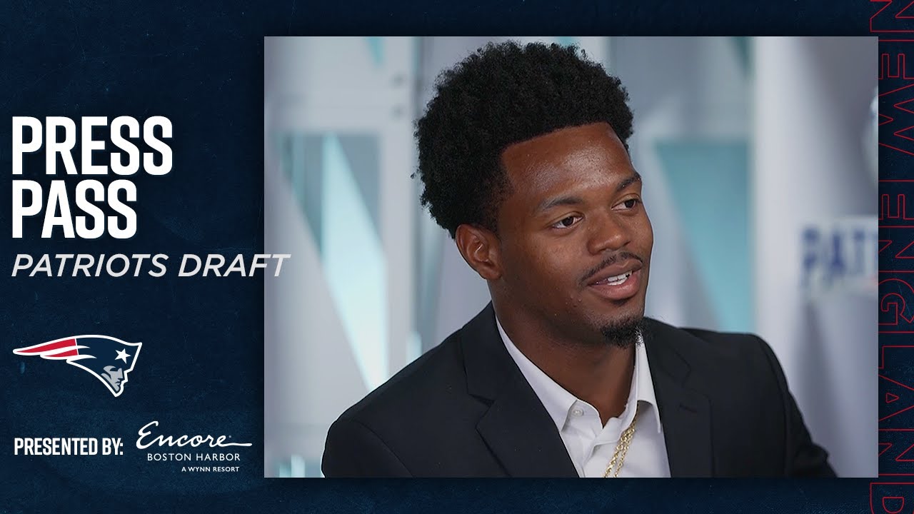 Cole Strange, Tyquan Thornton & Marcus Jones Share Patriots Draft Reactions | Press Pass