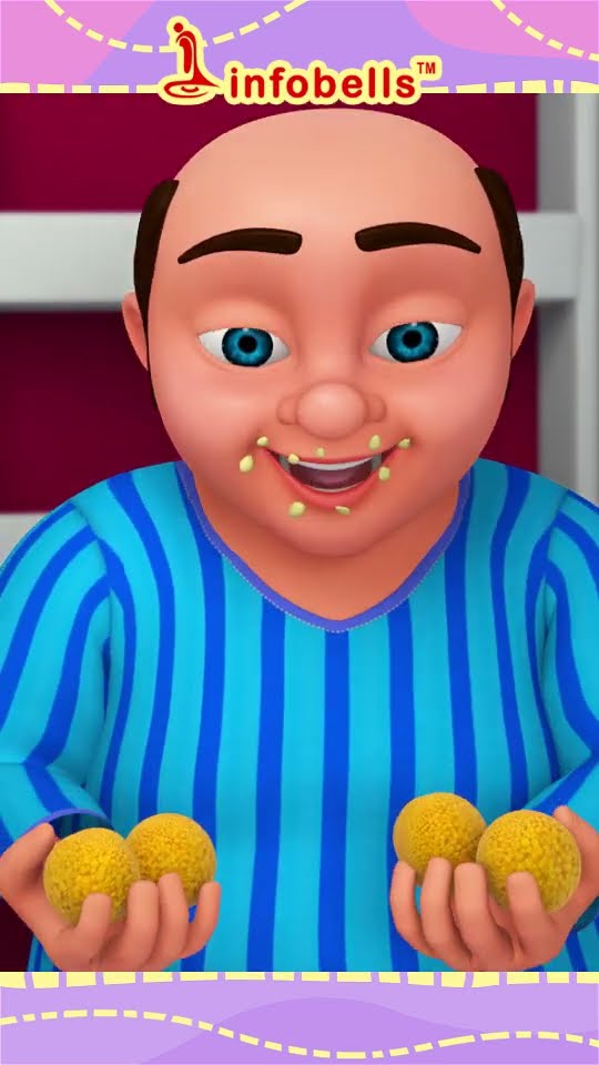 ছোট বাচ্চা, তুমি কি চকলেট খেয়েছ?-Lalaji Song | Bengali Rhymes \u0026Cartoons | Infobells #bengalirhymes