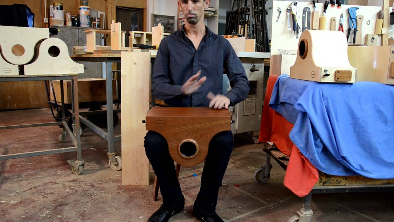 Solid Mahogany Cajonico played By Asaf Korenberg
