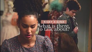 gina x ricky | what is there to talk about? [02x10]