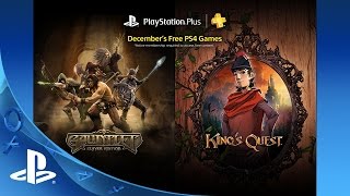 PlayStation Plus Free PS4 Games Lineup December 2015