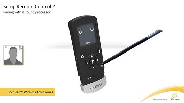 Setup guide Cochlear™ Baha® Remote Control (Gen 2)