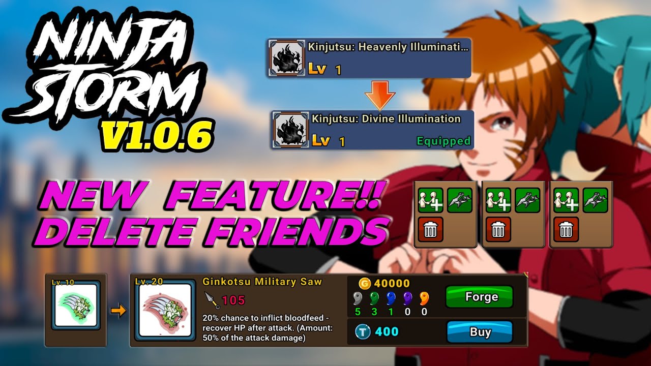 Ninja Kaizen Review Update V1 0 5 Dan V1 0 6 New Delete Friends Ninja Kaizen Review Update V1 0 5 Dan V1 0 6 New Delete Friends