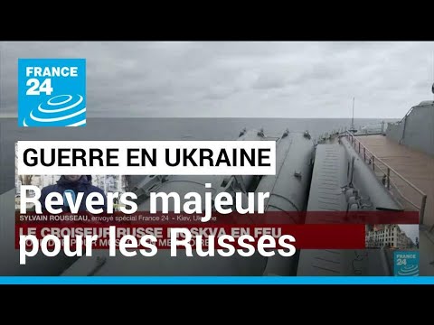 Revers majeur pour les Russes : explosions sur le croiseur Moskva, l&rsquo;Ukraine dit l&rsquo;avoir frappé