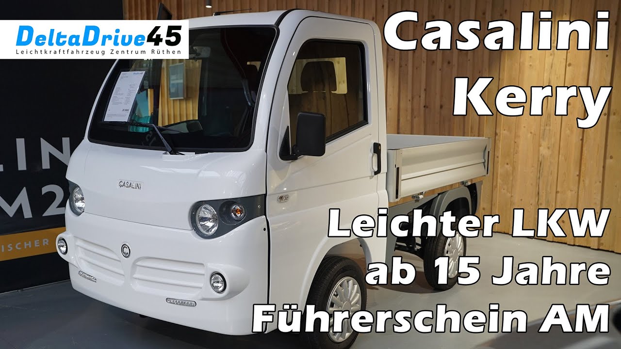 Casalini Kerry Mopedauto LKW ab 15 Jahren (ohne Gerede)