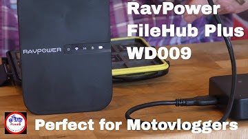 Ravpower FileHub Plus WD 009 - Video and photo file transfers out on the road