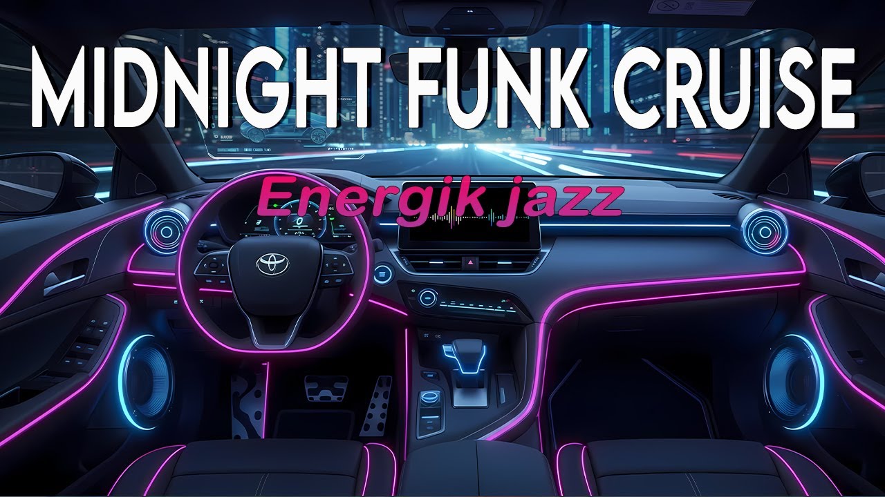 Neon Velocity Groove 🚘⚡ Fast Funk Jazz for Night Driving✨🎶