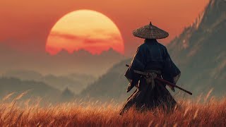 Lone Samurai at Sunset | Live Wallpaper Loop for PC | Relaxing Ambience