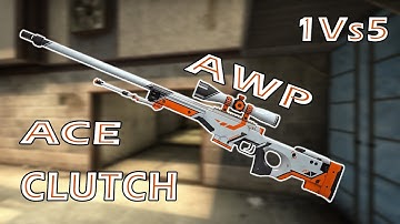 Insane 1v5 AWP ace clutch