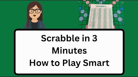 How to Play Scrabble - Scrabble Rules in 3 Minutes