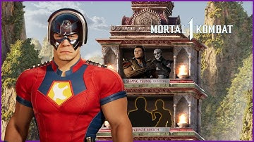 Mortal Kombat 1 -🔥Peacemaker Classic Towers - Gameplay - (no commentary)